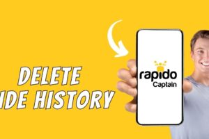 How to Delete Ride History from Rapido